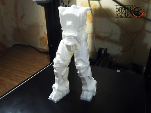 armor t-60 rifle dog from the game fallout 3D Print Model