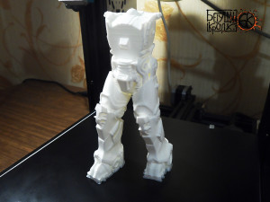 armor t-60 from the game fallout 4 laser rifle 3Dプリントモデル