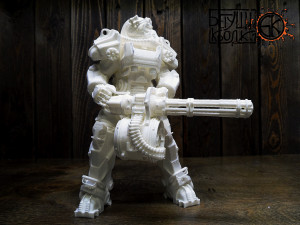 t-60 armor minifallout 4 scale 2 3D Print Model