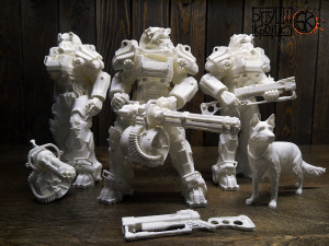 t-60 armor minifallout 4 scale 2 3D Print Model