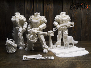 t-60 armor minifallout 4 scale 2 3D Print Model