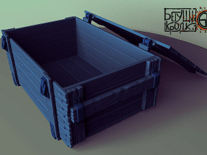t-60 helmet on the cartridge box Modelo de impresión 3D