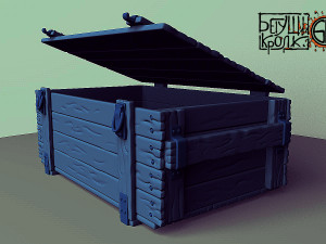t-60 helmet on the cartridge box Modelo de impresión 3D