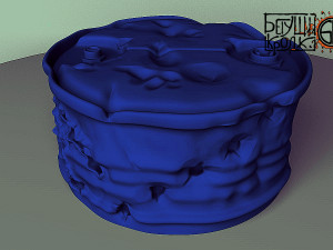 t-60 helmet on the cartridge box Modelo de impresión 3D