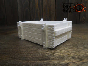 t-60 helmet on the cartridge box 3D Print Model