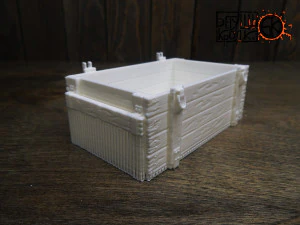 t-60 helmet on the cartridge box 3D Print Model