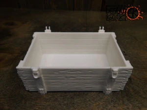 t-60 helmet on the cartridge box 3D Print Model