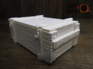 t-60 helmet on the cartridge box 3D Print Model