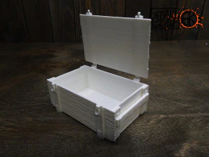 t-60 helmet on the cartridge box 3D Print Model