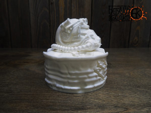t-60 helmet on the cartridge box Modelo de impresión 3D