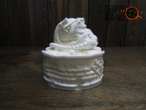 t-60 helmet on the cartridge box 3D Print Model