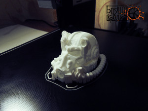 t-60 helmet on the cartridge box Modelo de impresión 3D