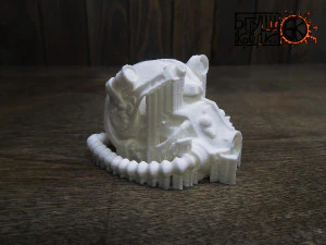 t-60 helmet on the cartridge box 3D Print Model