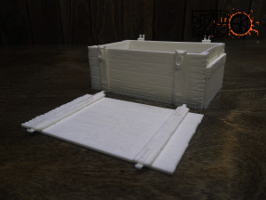 t-60 helmet on the cartridge box Modelo de impresión 3D