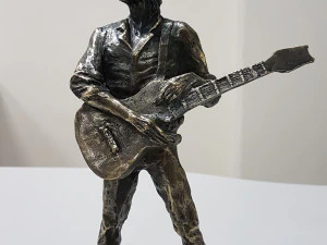 sculpture of rock musician viktor tsoi 3D Model