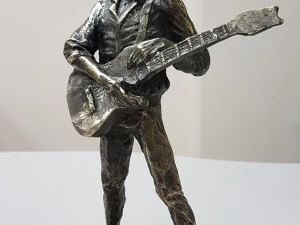 sculpture of rock musician viktor tsoi 3D Model