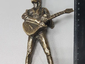 sculpture of rock musician viktor tsoi 3D Model