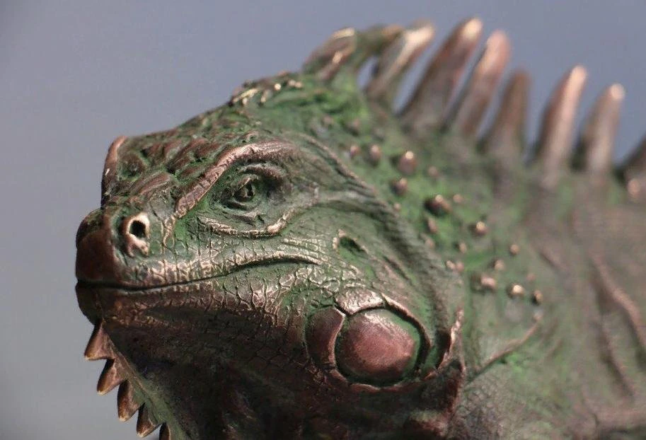 the sculpture iguana 3D Model .c4d .max .obj .3ds .fbx .stl .blend 