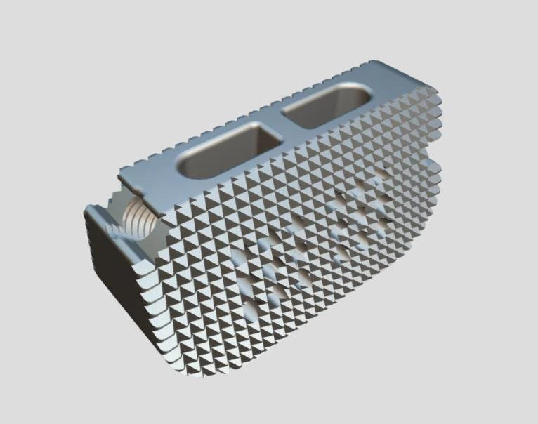 vertebral implants lumbar cage m4 thread real operation 3D Model .c4d .max .obj .3ds .fbx .stl .blend