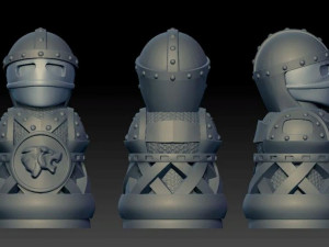 a pawn from the army of bears 3Dプリントモデル