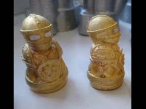 a pawn from the army of bears 3D Print Model
