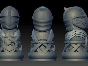 a pawn from army eagle Model do druku 3D