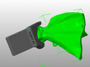 prosthetics of the cats shoulder an example of a real operation 3D Print Model