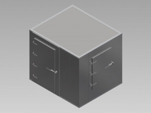 compact freezer 3D Model