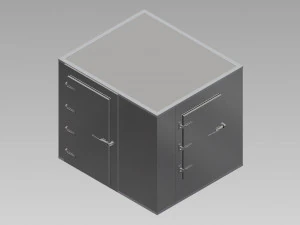 freezer kompak Model 3D