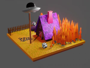 house 3D Print Model