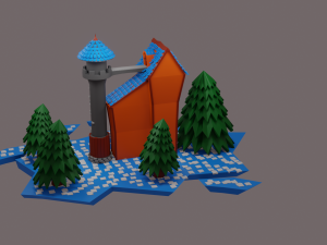 castle Modèles 3D en vedette