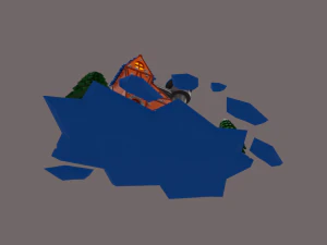 castle 3D Print Model