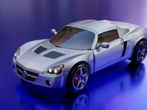 スポーツカー 3Dモデル