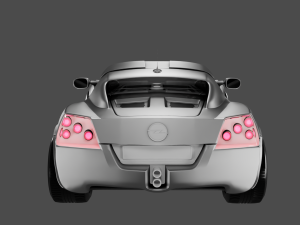sportcar 3D-Modell