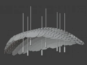 lampada di design Modello 3D
