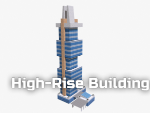 high-rise building 3D Model