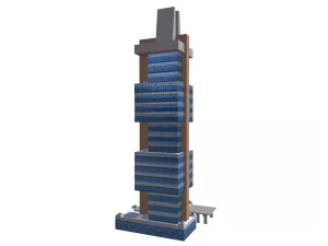 high-rise building 3D Model