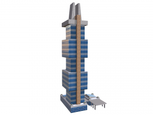 high-rise building Modelo 3D