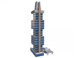 high-rise building 3D Model