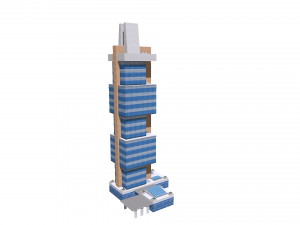 high-rise building Modelo 3D