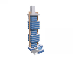 high-rise building 3D Model
