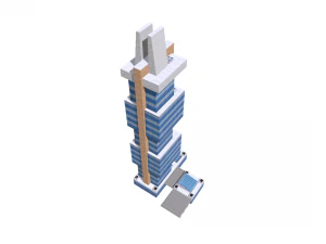 high-rise building 3D Model
