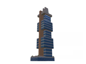 high-rise building 3D Model