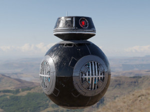 GAME READY EMPERIAL DROID Model 3D