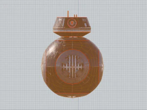GAME READY EMPERIAL DROID 3D Model