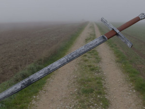 STEEL SWORD GAME PROPS 3D 模型