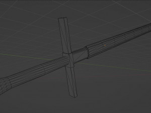 STEEL SWORD GAME PROPS Modello 3D