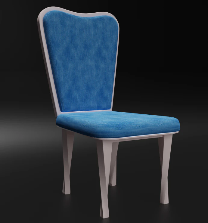 chair 3D Model .c4d .max .obj .3ds .fbx .stl .blend