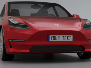Tesla Model 3 3D Model