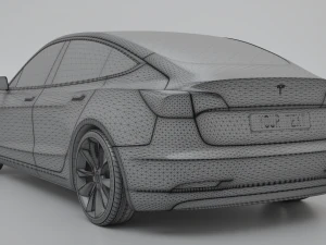 Tesla Model 3 3D Model